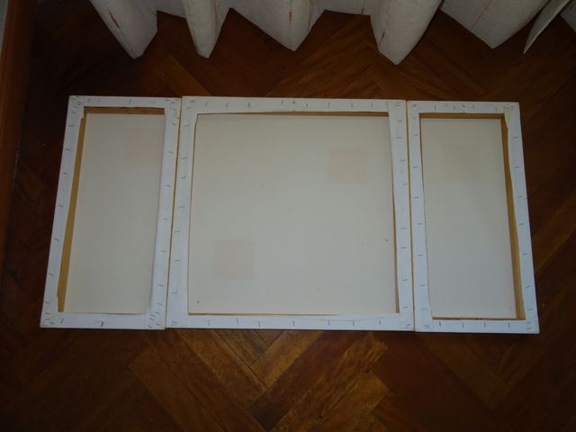 CUADROS/TRIPTICO/LIENZO