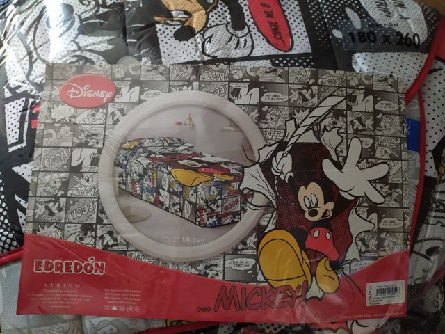 Edredón Mickey Mouse 180x260 cm