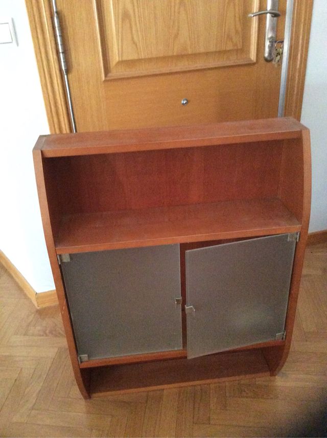 Mueble baño colgar cerezo