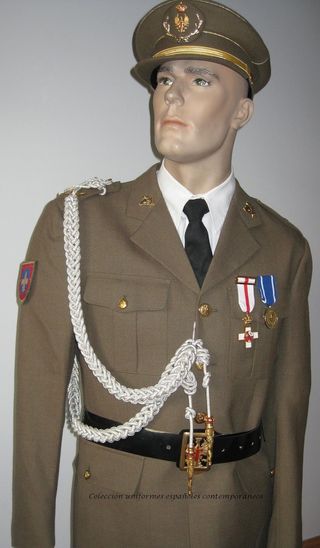 traje de gala militar ejército de tierra