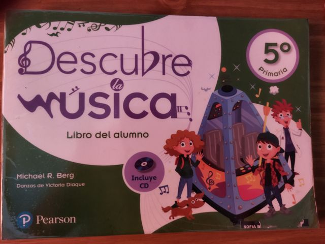 DESCUBRE LA MUSICA 5°PRIMARIA Ed.Pearson