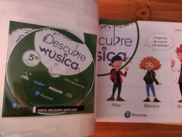 DESCUBRE LA MUSICA 5°PRIMARIA Ed.Pearson