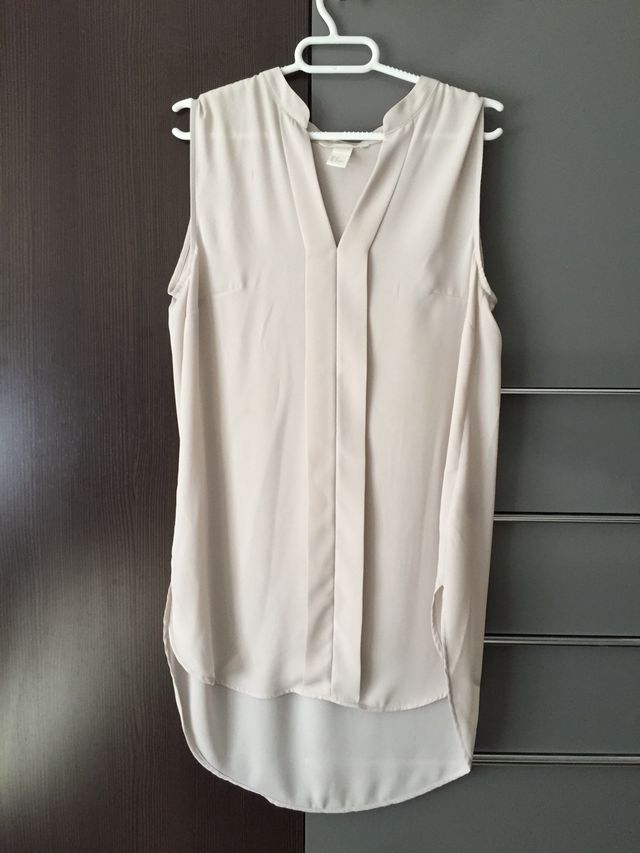 Blusa nueva H&M color crema
