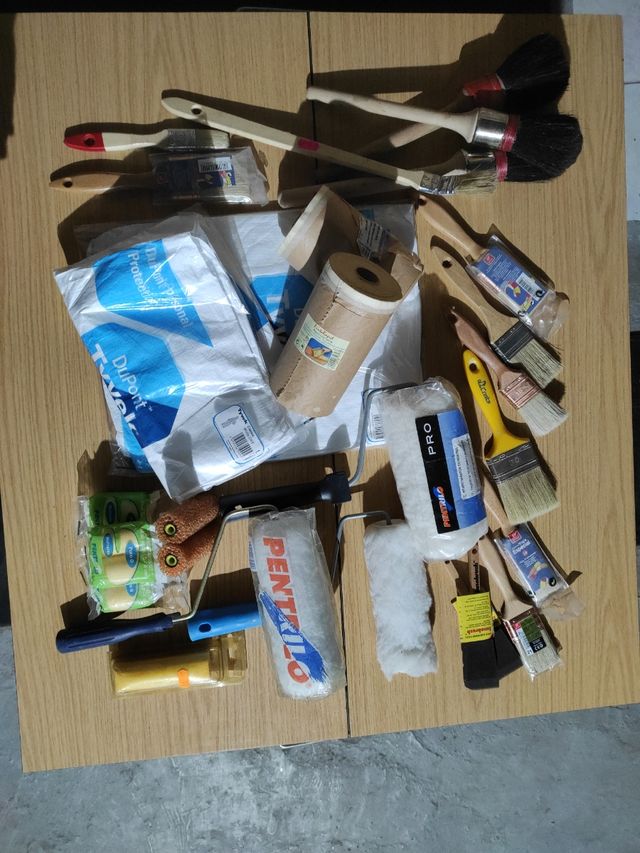 Lote materiales pintura 