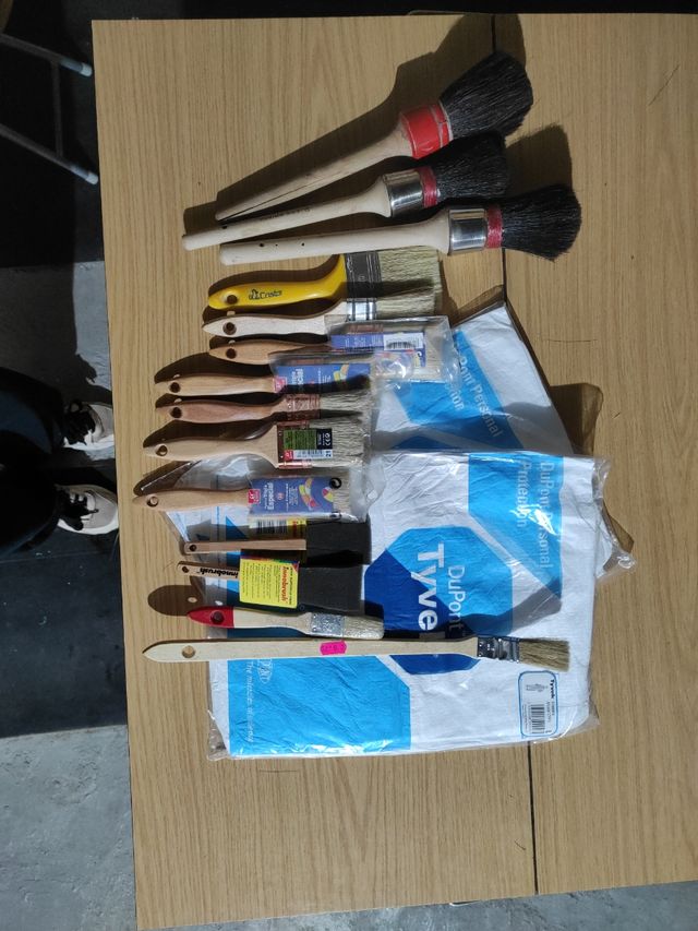 Lote materiales pintura 