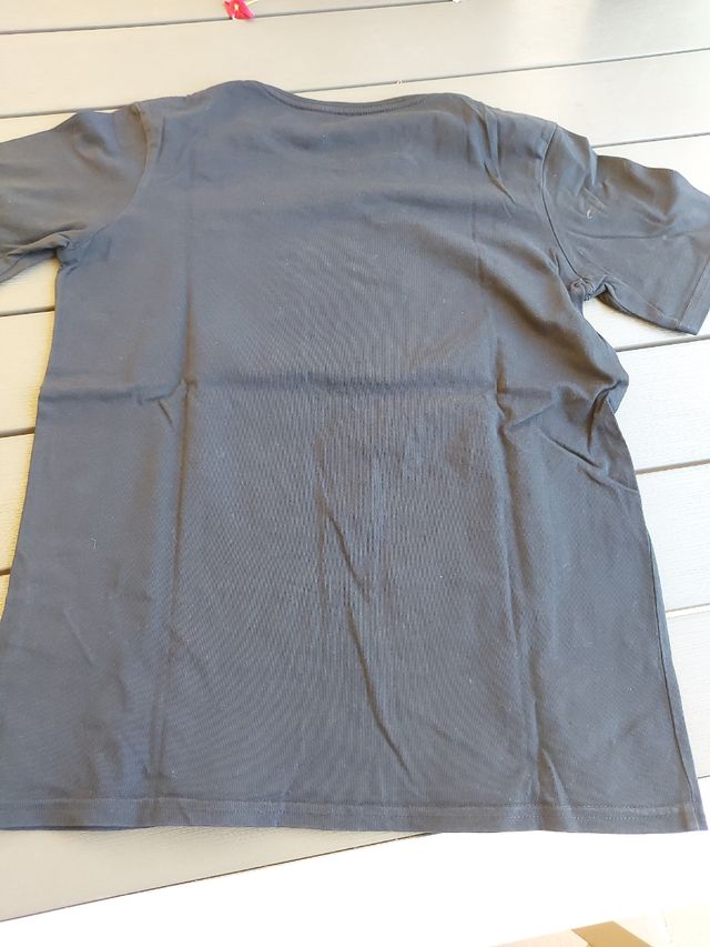 Camiseta negra niño Quick Silver talla 12