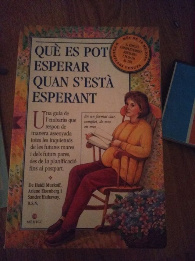 Lote Libros de pre-mamá-embarazada
