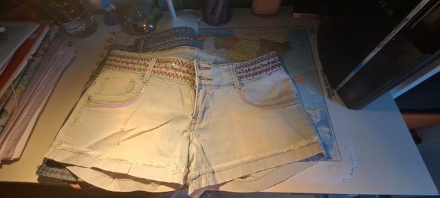 pantalones vaqueros cortos