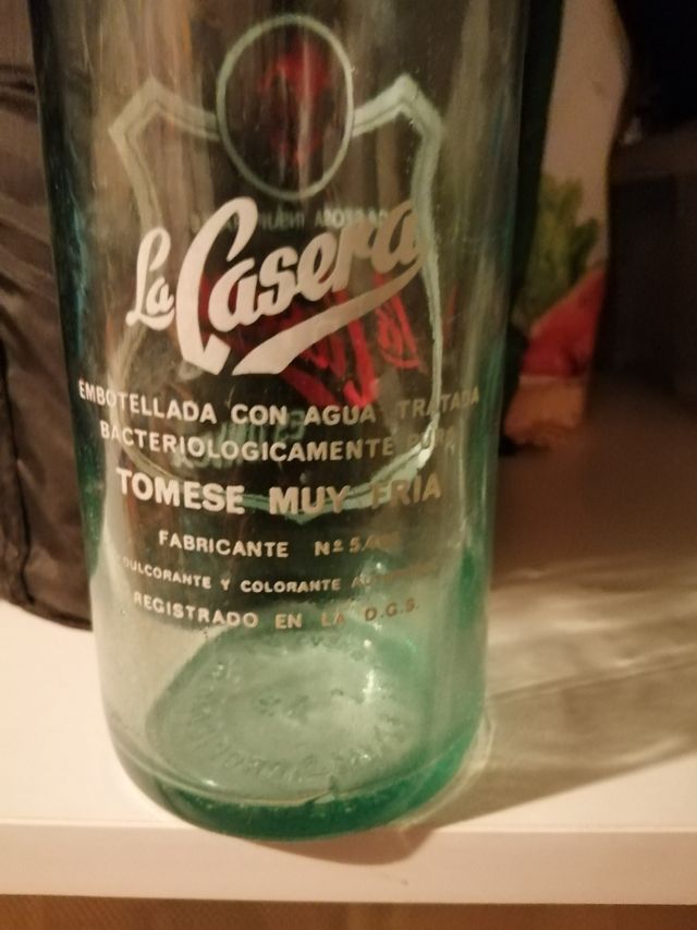 Botella de Casera antigua