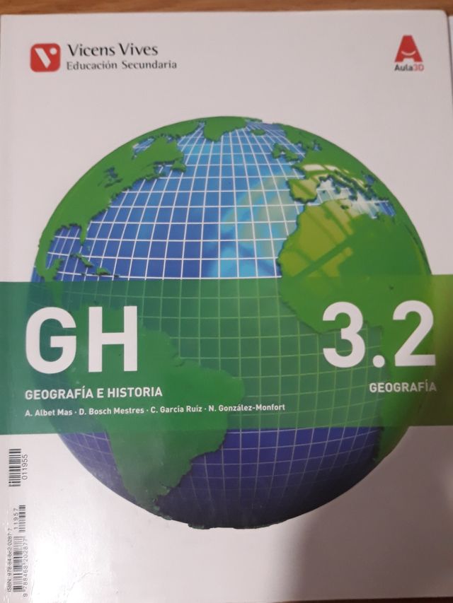 LIBROS GEOGRAFÍA E HISTORIA 3°ESO 9788468234380