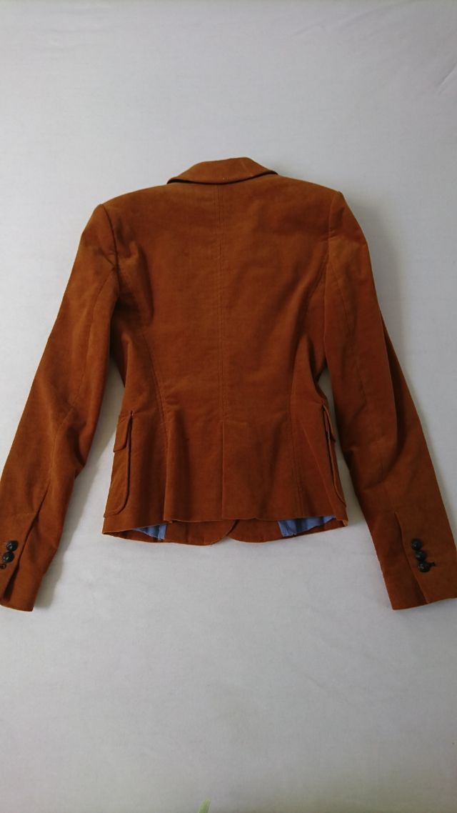 Americana de terciopelo Zara