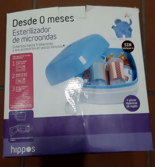 Esterilizado Biberones Microondas