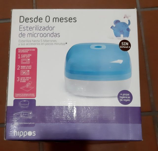 Esterilizado Biberones Microondas