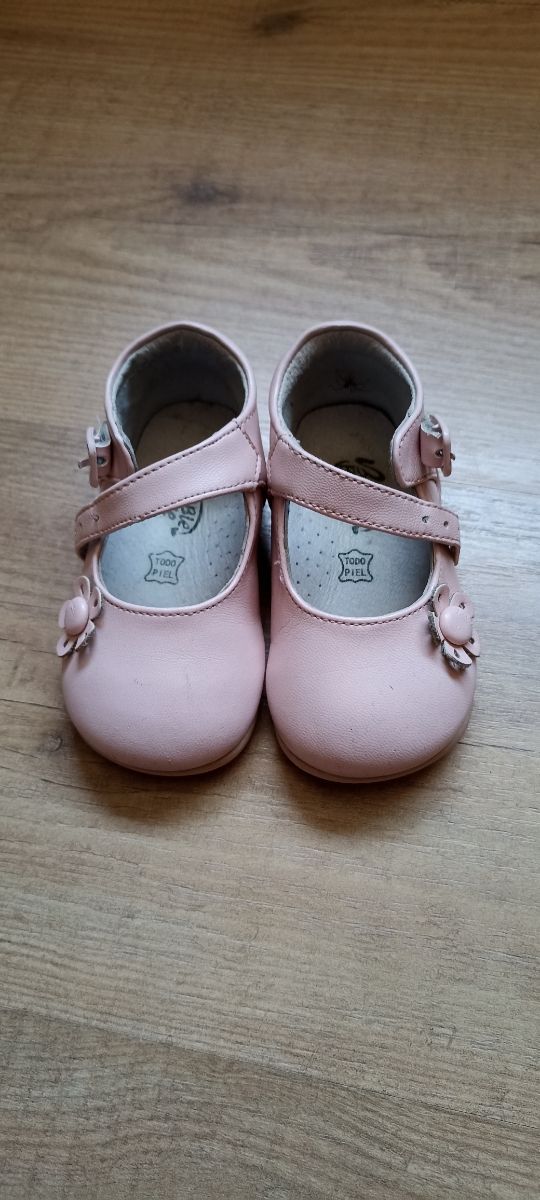 Zapatos niña bebé rosa T20