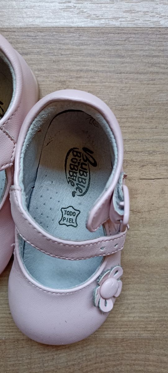Zapatos niña bebé rosa T20