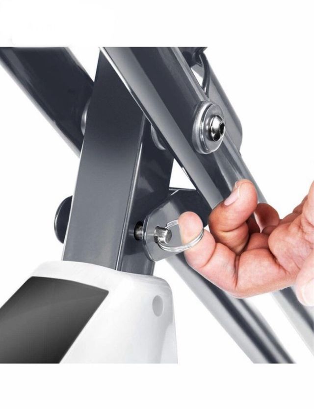 Bicicleta estática plegable (disco 8kg)