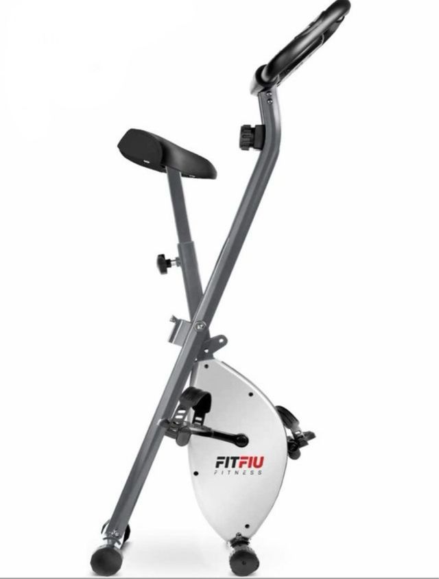 Bicicleta estática plegable (disco 8kg)