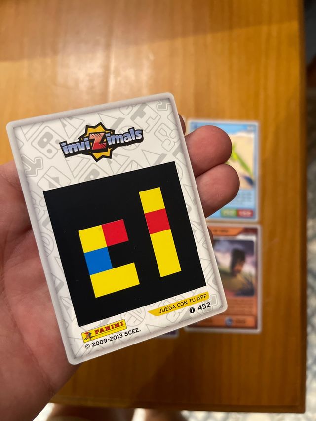 Invizimals cartas panini