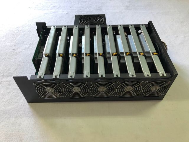 Rig minería Ethereum Classic Zil 9 P106-100 NVIDIA