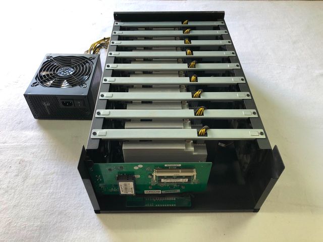 Rig minería Ethereum Classic Zil 9 P106-100 NVIDIA