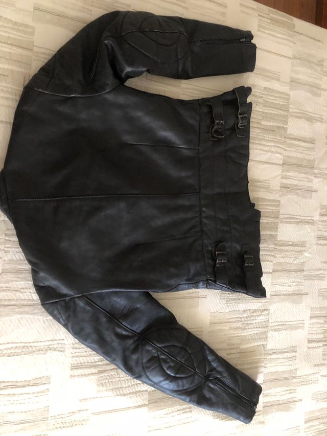 Chaqueta cuero para moto