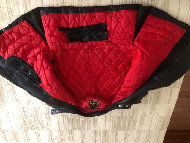 Chaqueta cuero para moto