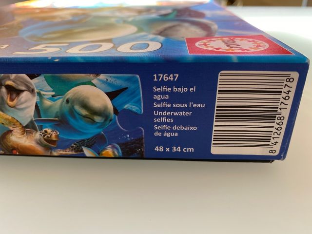Puzzle 500 piezas "Selfie bajo el agua" nuevo