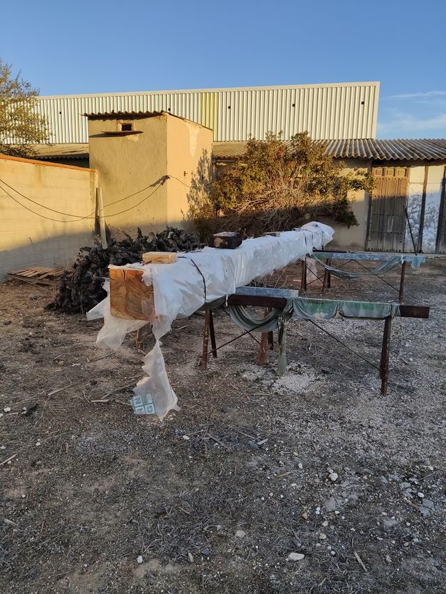 Viga de madera vieja