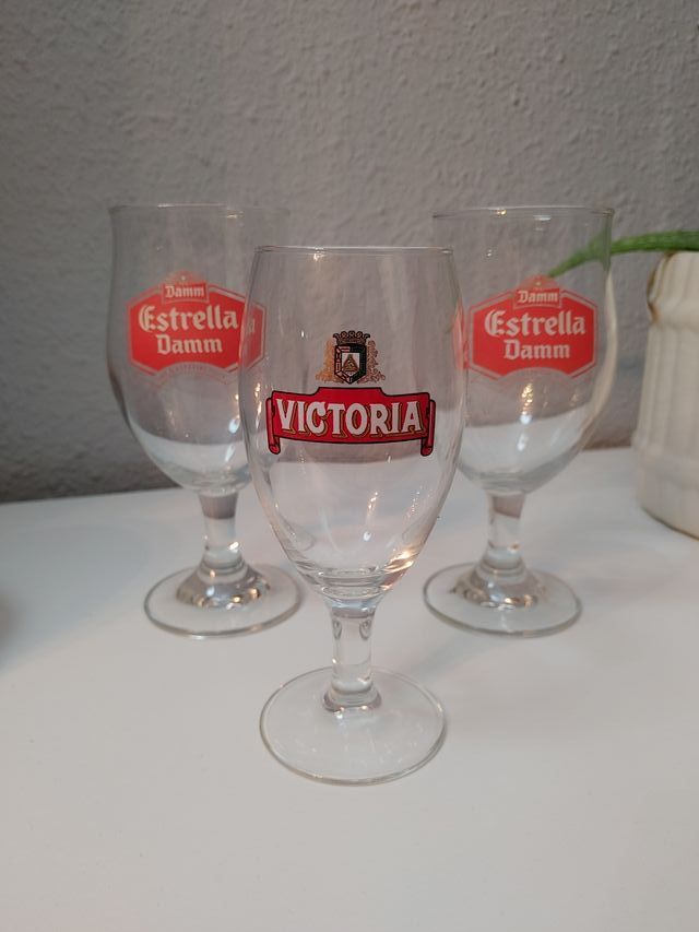 LOTE 4 COPAS CERVEZA