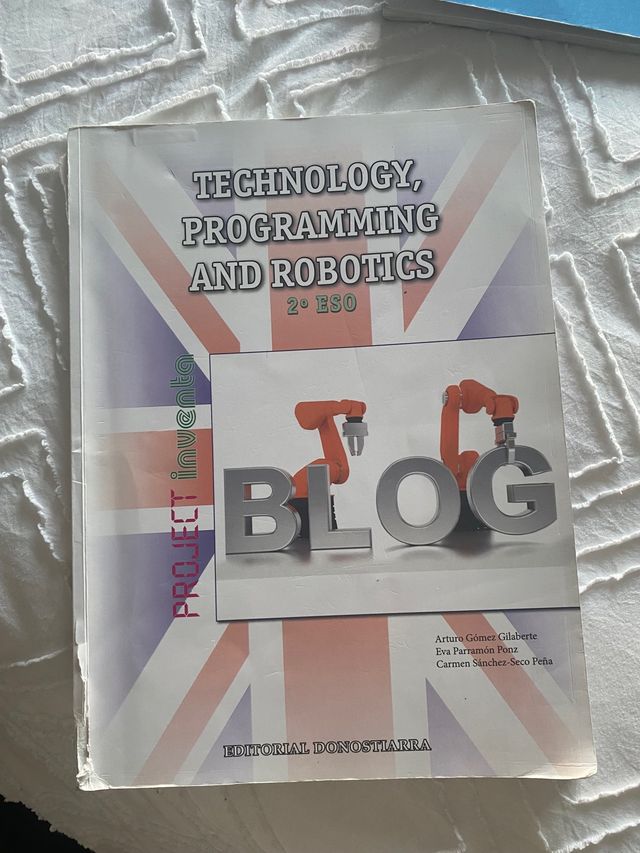 Technology, programming and robotics 2 ESO