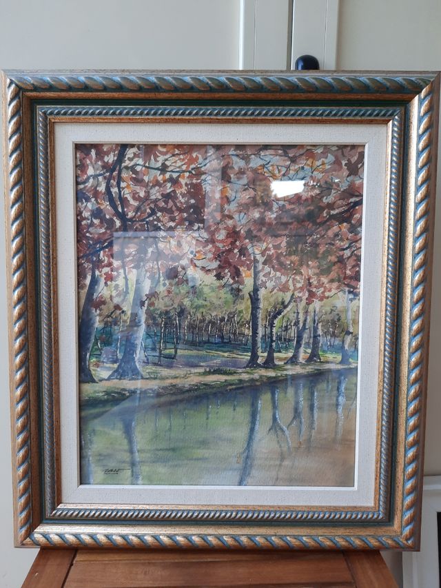 Acuarela Enrique De Caso