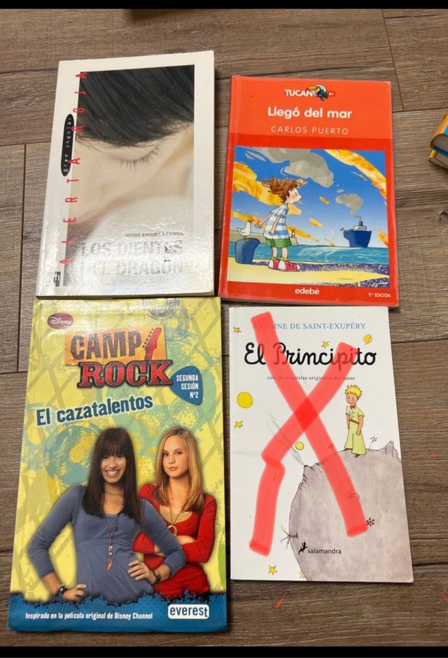 Libros cada uno dos euro