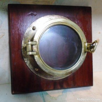 OJO DE BUEY PORTILLO DE BRONCE RESTAURADO