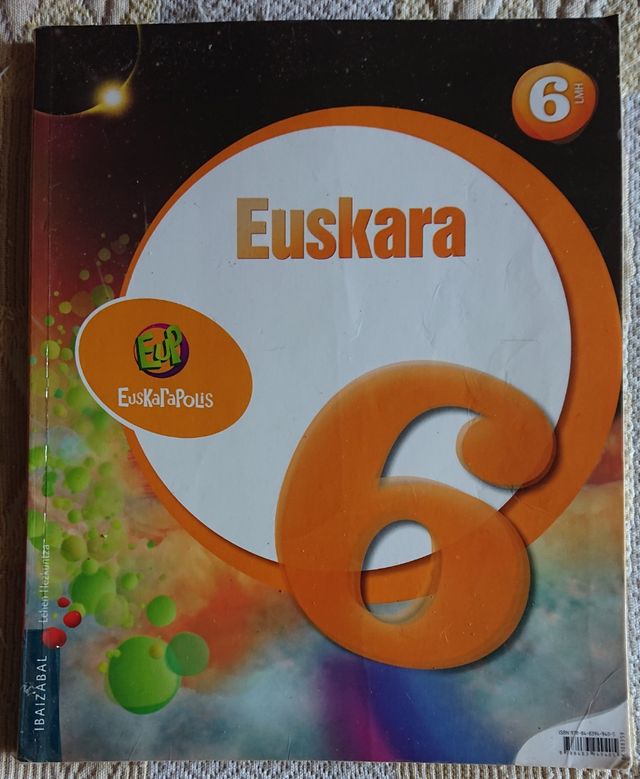 Libro de Euskera 6 Primaria