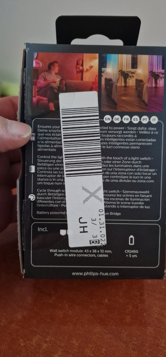 Philips Hue wall switch module x2 de segunda mano por 47 EUR en Los
