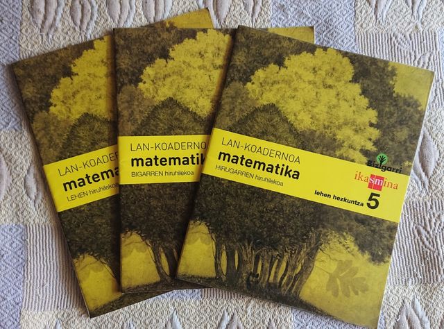 Libros Matematika 5 primaria