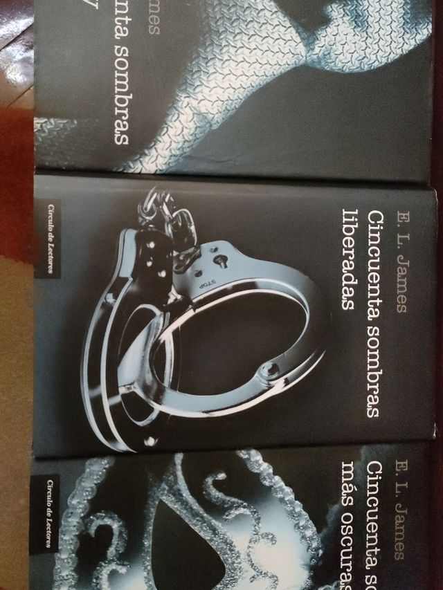 trilogía de cincuenta sombras de Grey 