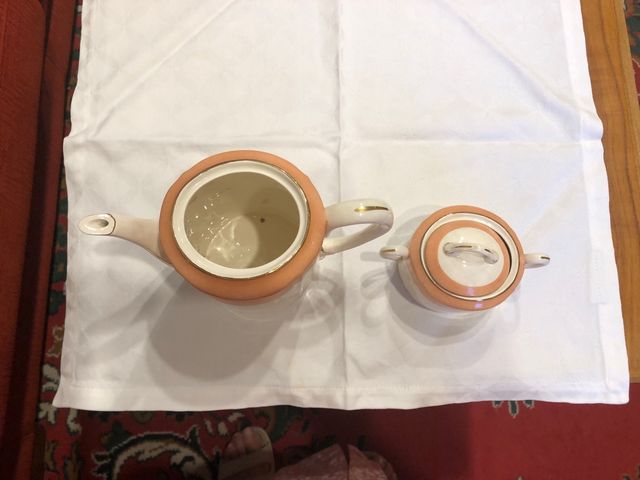 Juego café antiguo incompleto