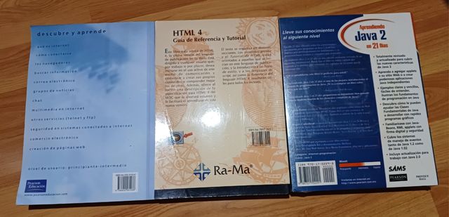 Libro de programación Java 2, HTML y internet