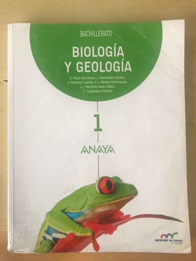 Libro Biologia e Geologia 1 Baccalaureato