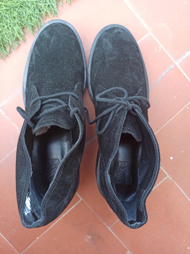 botín negro piel 37 #sin estrenar#