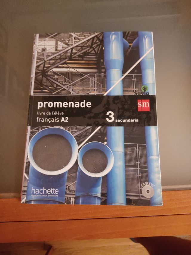 Libro de francés 3 ESO (Promenade)