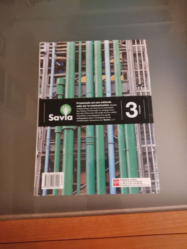 Libro de francés 3 ESO (Promenade)