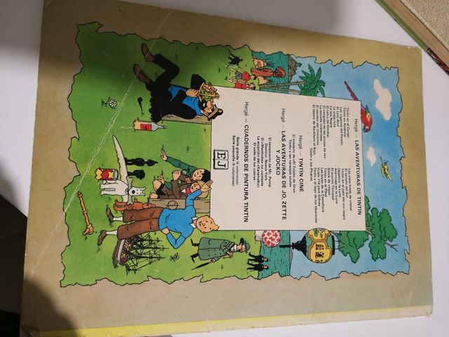 Aventuras de Tintín,las joyas de la Castafiore 