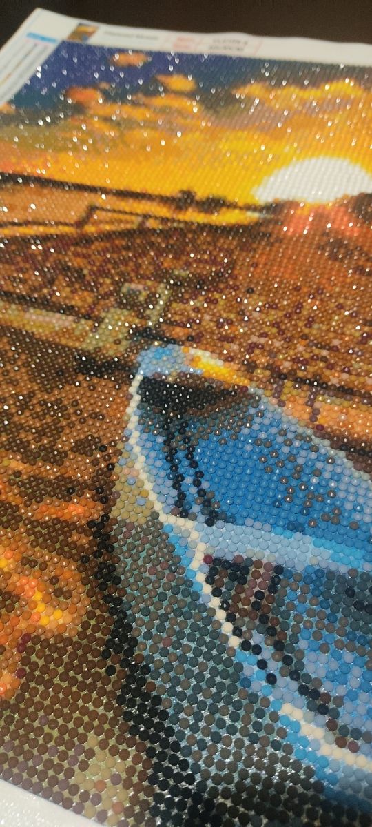 Cuadro punto de diamante