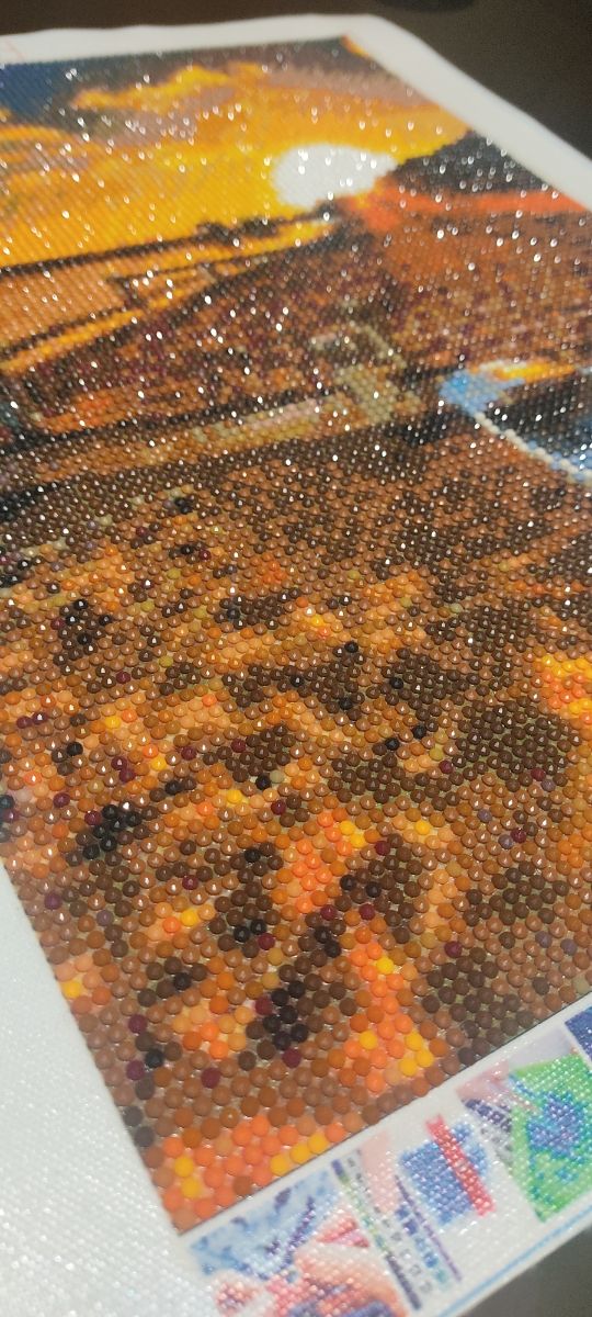 Cuadro punto de diamante