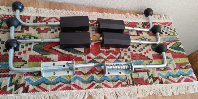 Lote de seis pestillos para puerta