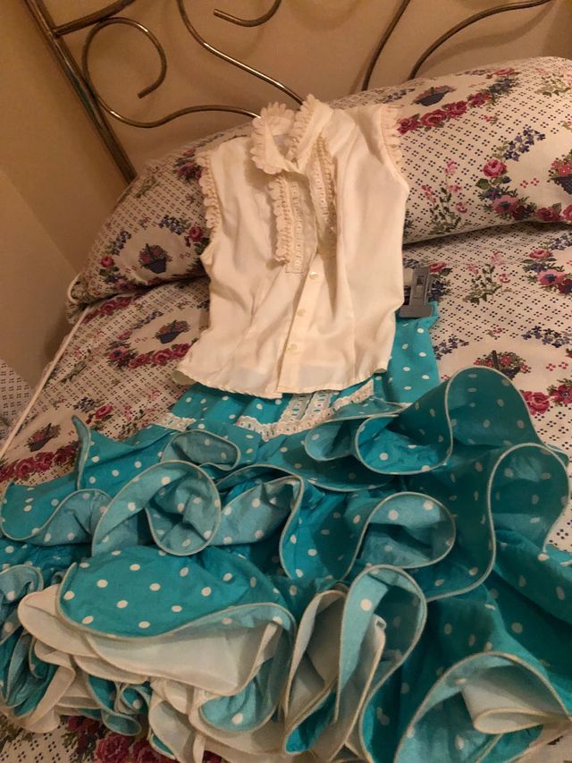 Vestido de. Gitana de diminutos. Buti