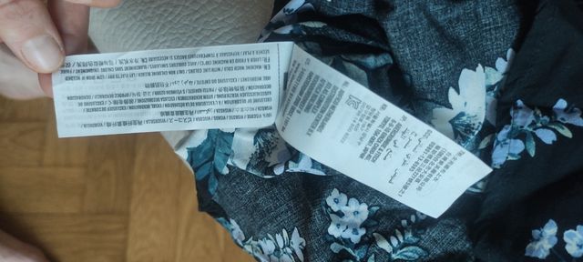 canotta Hollister XS floreale