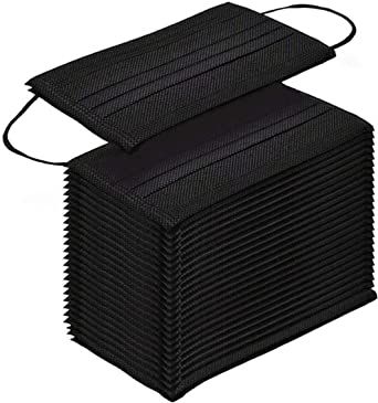 mascherine chirurgiche nere 50 unità/confezione